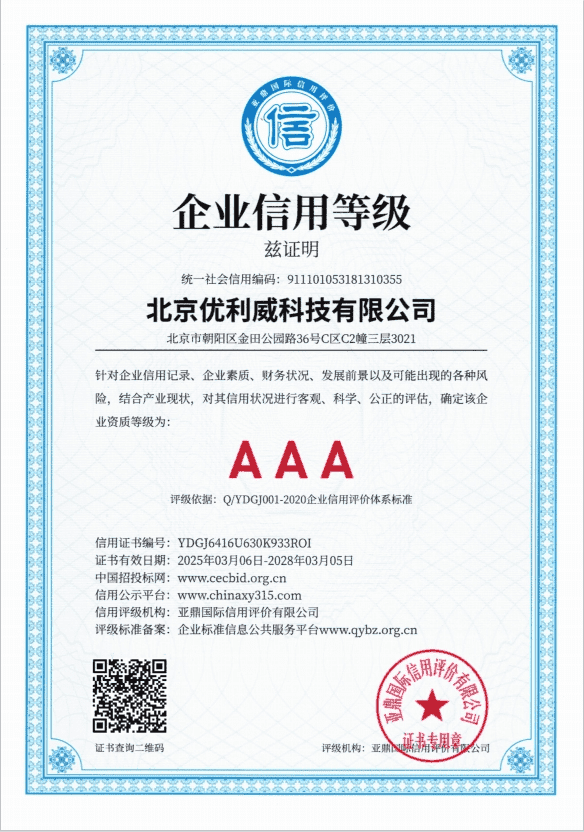 Enterprise Credit 3A Rating
