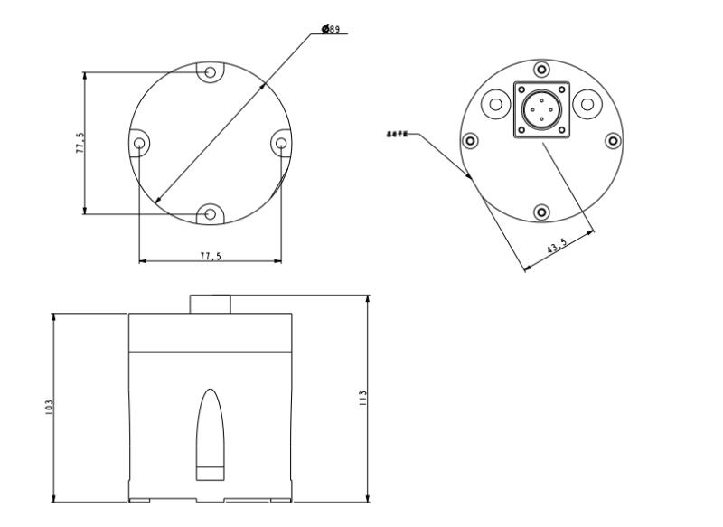 UGTMF200 series fiber optic MEMS integrated inertial measurement system