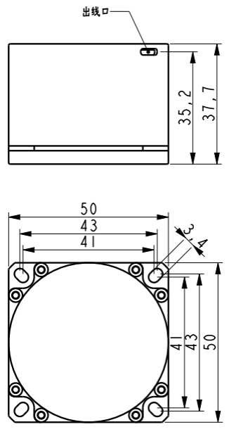 UGTP300 series fiber optic gyroscope