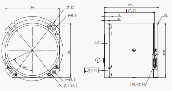 UGTS500 series fiber optic GNSS/INS integrated navigation system