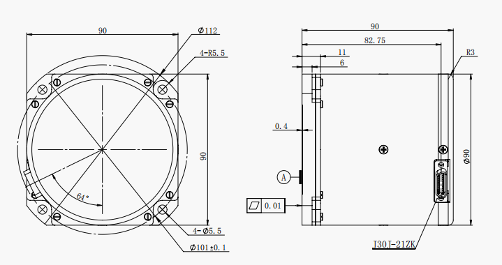UGTU500 series fiber optic gyroscope IMU
